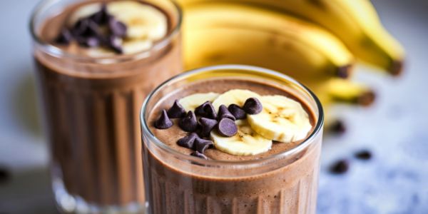 Čokoladni banana shake